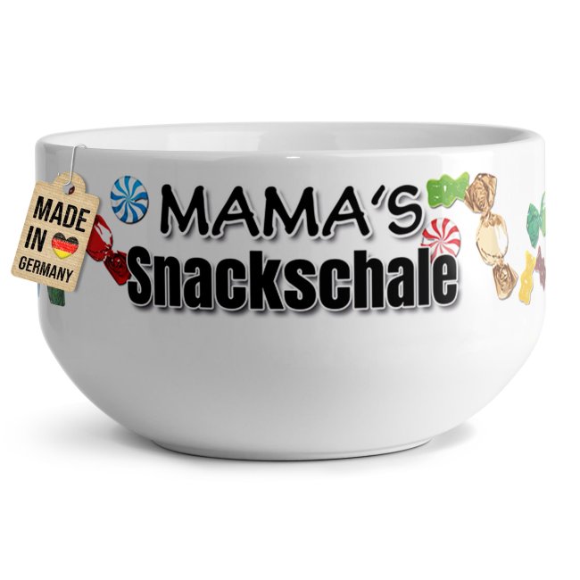 Tassendruck Müslischüssel - Mamas Snackschale süß - 500 ml Sonderangebot der Fabrik
